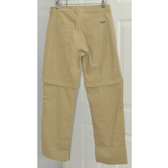 Eddie Bauer Convertible Tech Pants Tan - Picture 3 of 10